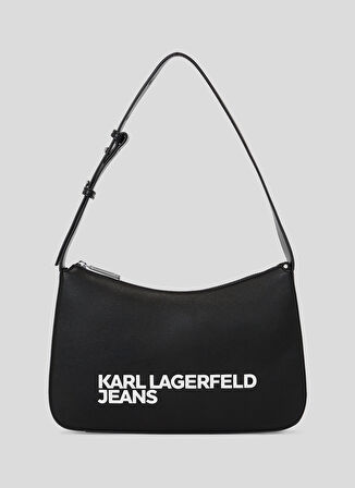 Karl Lagerfeld Jeans Siyah 30x18x5 cm Kadın Omuz Çantası 245J3007