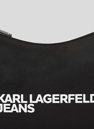 Karl Lagerfeld Jeans Siyah 30x18x5 cm Kadın Omuz Çantası 245J3007