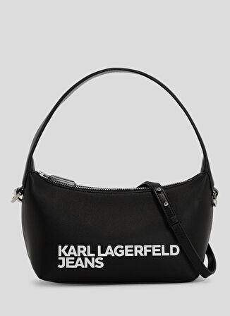 Karl Lagerfeld Jeans Siyah 21x16x12 cm Kadın Çapraz Çanta 245J3009