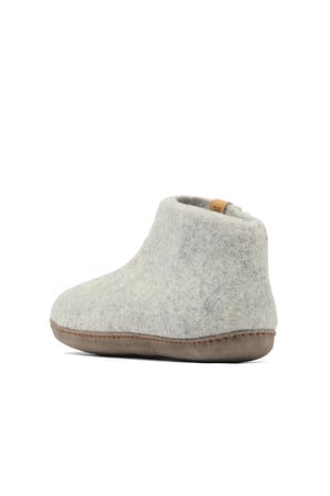 Gri Keçe Tofvel Unisex ev terliği