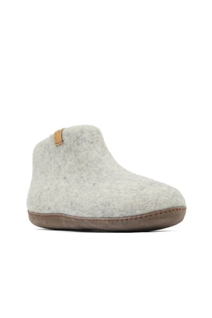 Gri Keçe Tofvel Unisex ev terliği