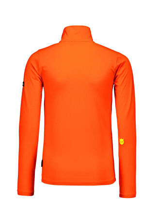 Super Rebel Düz Turuncu Kız Çocuk T-Shirt R409-6402-550-SPURT Ski sport jerse