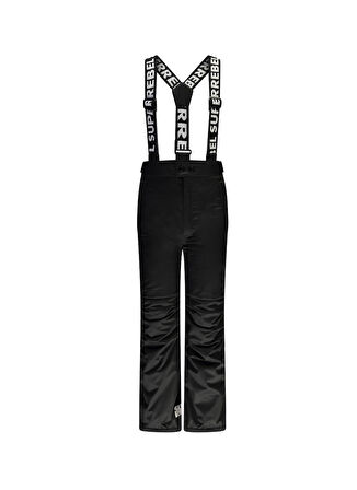 Siyah Kız Çocuk Normal Kalıp Kayak Salopeti R409-6605-099-SPEED Ski pant twill