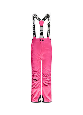 Pembe Kız Çocuk Normal Kalıp Kayak Salopeti R409-6605-202-SPEED Ski pant twill