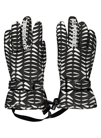 Super Rebel Siyah Erkek Çocuk Kar Eldiveni R409-6986-099-NUTZ Ski glove