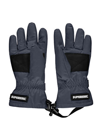 Super Rebel Lacivert Erkek Çocuk Kar Eldiveni R409-6986-120-NUTZ Ski glove