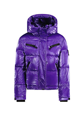 Super Rebel Mor Kız Çocuk Kayak Montu R409-5214-997-SPICY Girls metallic