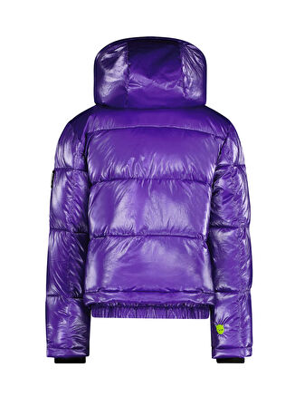 Super Rebel Mor Kız Çocuk Kayak Montu R409-5214-997-SPICY Girls metallic