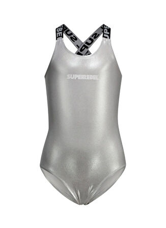 Super Rebel Gümüş Kız Çocuk Mayo R501-5001- basic cool bathing