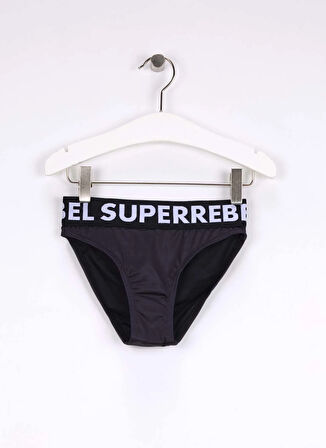 Super Rebel Siyah Kız Çocuk Bikini Takım R501-5003-Carmel tanktop bikini coo