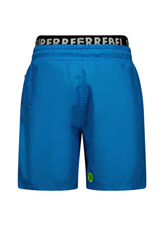 Super Rebel Mavi Erkek Çocuk Mayo R501-6602-Rocky swim pants with ext
