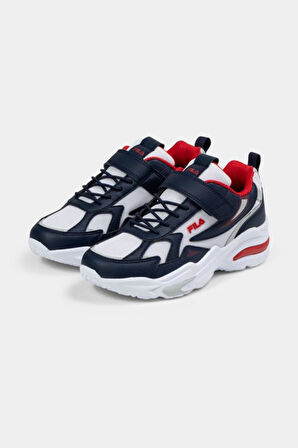 Fila Madrun Velcro FFK0261.53034 Lacivert Beyaz Çocuk Spor Ayakkabı
