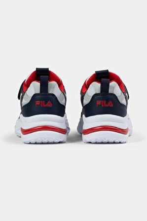 Fila Madrun Velcro FFK0261.53034 Lacivert Beyaz Çocuk Spor Ayakkabı