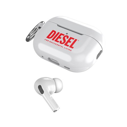 Diesel AirPods Pro / Pro 2 için Biscotto Kılıf - Beyaz