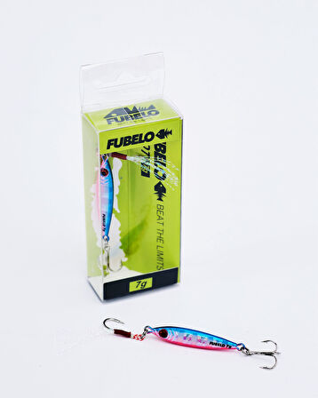 FUBELO PILOT MICRO JIG 7GR BLUE PINK ZEBRA