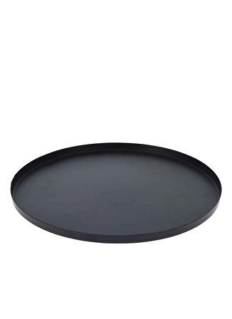 Boyner Evde Servis Tabağı Siyah Mat 30cm