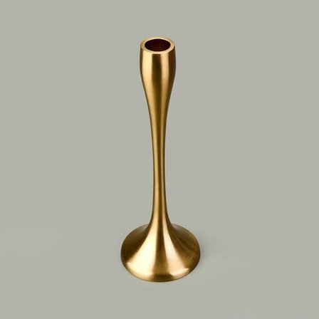 KPM Golden Star Şamdan - Sarı - 17 cm