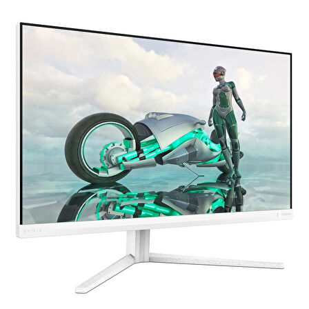 Philips Evnia 27M2N3201A 27" 180Hz 1ms HDMI DP AdaptiveSync HDR10 FHD IPS Gaming Monitör Beyaz