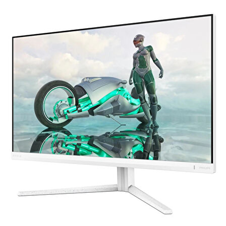 Philips Evnia 27M2N3201A 27" 180Hz 1ms HDMI DP AdaptiveSync HDR10 FHD IPS Gaming Monitör Beyaz