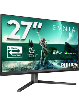 Philips Evnia 27M2N3800A 27" 1 ms  Full HD 320HZ-4K 160 HZ  IPS Oyuncu Monitörü(Ölü Pixel)