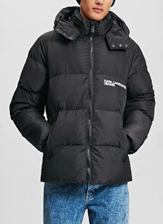 Karl Lagerfeld Jeans Siyah Erkek Mont 246D1504_KLJ REGULAR PUFFER