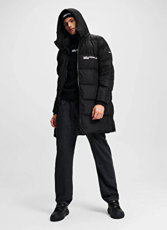 Karl Lagerfeld Jeans Siyah Erkek Mont 246D1510_KLJ REGULAR LONG PUFFER