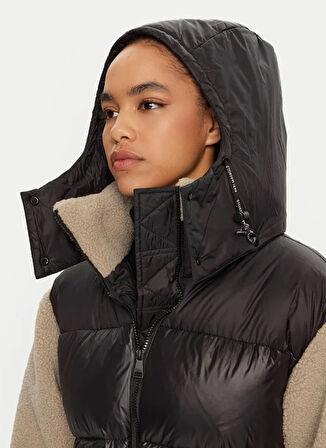 KARL LAGERFELD Bej - Siyah Kadın Mont 246W1500