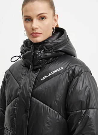 KARL LAGERFELD Siyah Kadın Mont 246W1510