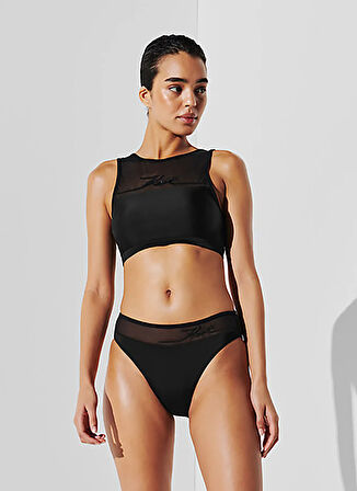 KARL LAGERFELD Siyah Kadın Bikini Alt A1W46035