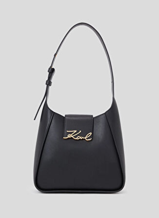 KARL LAGERFELD Deri Siyah Kadın Omuz Çantası A1W30434999