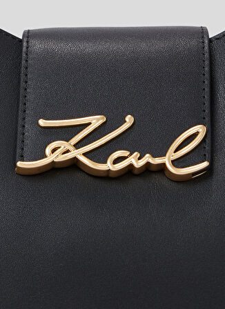 KARL LAGERFELD Deri Siyah Kadın Omuz Çantası A1W30434999