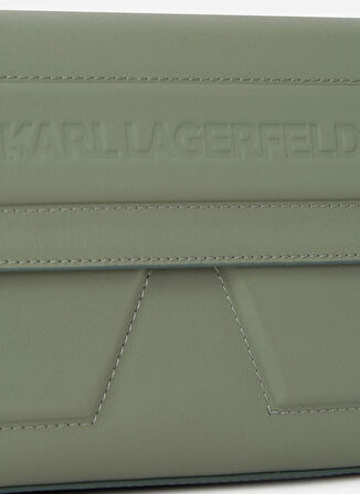 KARL LAGERFELD Deri Yeşil Kadın Çapraz Çanta A2W301981lb