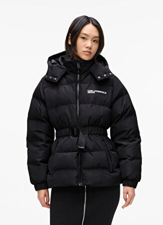 Karl Lagerfeld Jeans Siyah Kadın Mont A3W15023