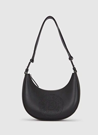 KARL LAGERFELD Deri Siyah Kadın Omuz Çantası A3W30060999