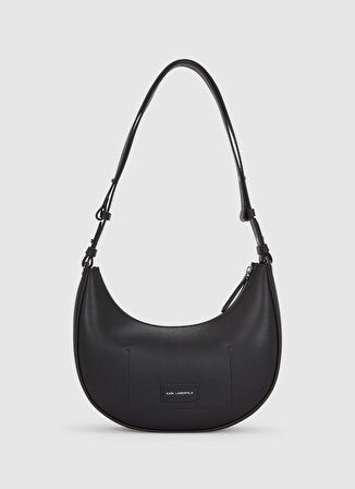 KARL LAGERFELD Deri Siyah Kadın Omuz Çantası A3W30060999