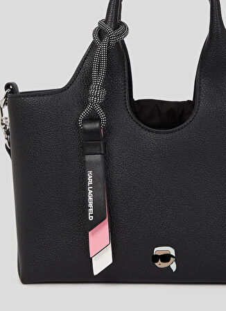 KARL LAGERFELD Deri Siyah Kadın El Çantası A3W30098999
