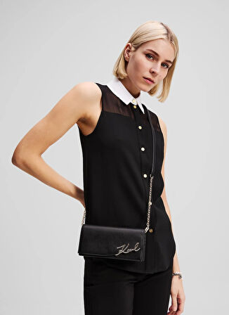 KARL LAGERFELD Siyah Kadın Cüzdan A3W32021992