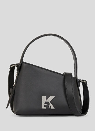 Karl Lagerfeld Jeans Deri Siyah Kadın Çapraz Çanta A3W30289999