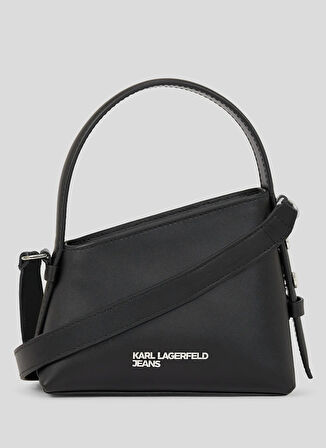 Karl Lagerfeld Jeans Deri Siyah Kadın Çapraz Çanta A3W30289999