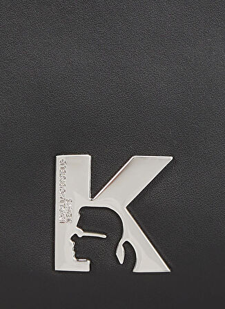 Karl Lagerfeld Jeans Deri Siyah Kadın Çapraz Çanta A3W30289999
