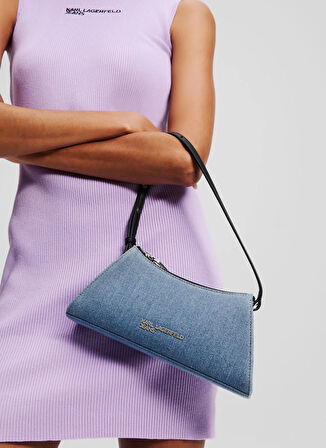 Karl Lagerfeld Jeans Mavi Kadın Omuz Çantası A3W303291dv