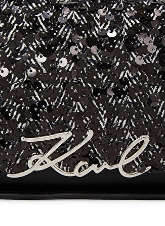 KARL LAGERFELD Siyah Kadın Omuz Çantası A4W300402em