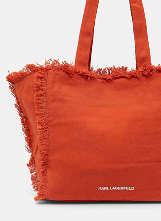 Karl Lagerfeld Turuncu Kadın Omuz Çantası B2W500212LP