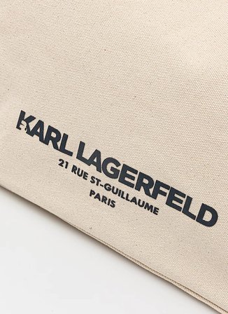 Karl Lagerfeld Ekru Kadın Omuz Çantası B2W50021106