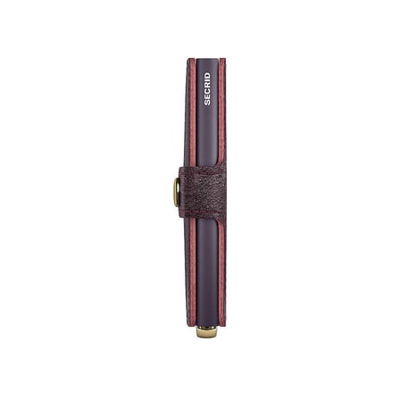 Secrid Premium Miniwallet+ Basco Kartlık Cüzdan, Bordo