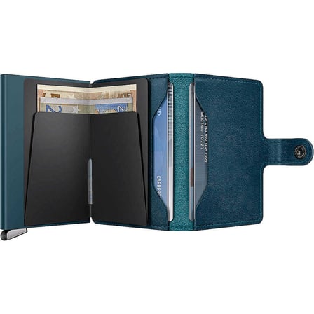 Secrid Premium Miniwallet+ Basco Kartlık Cüzdan, Pet.Mavi