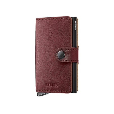 Secrid Premium Miniwallet+ Basco Kartlık Cüzdan, Kahve