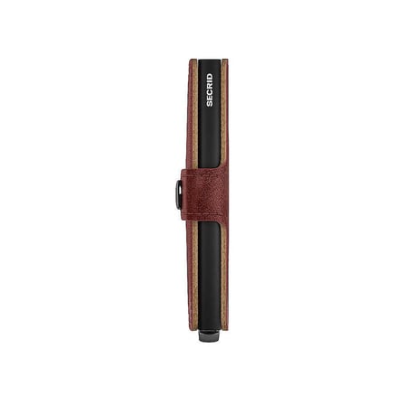 Secrid Premium Miniwallet+ Basco Kartlık Cüzdan, Kahve