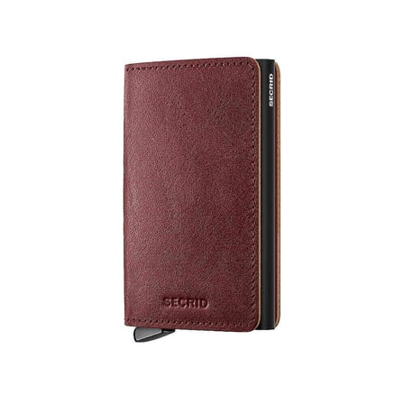 Secrid Premium Slimwallet+ Basco Kartlık Cüzdan, Kahve