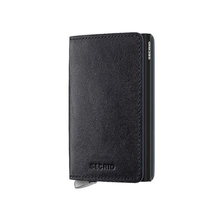 Secrid Premium Slimwallet+ Basco Kartlık Cüzdan, Siyah